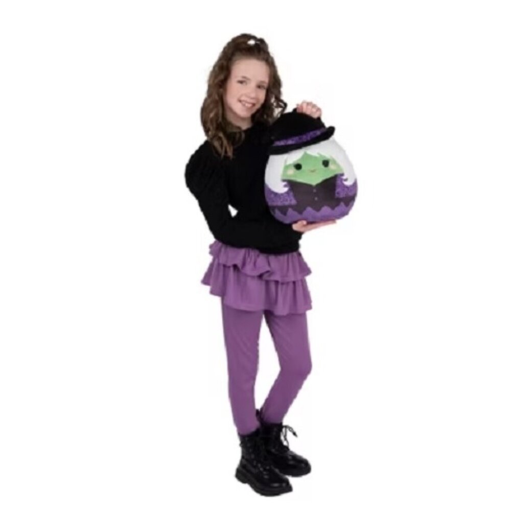 SQUISHMALLOWS MARIPOSA the Witch 12" Plush Halloween Treat Pail Accessory NWT